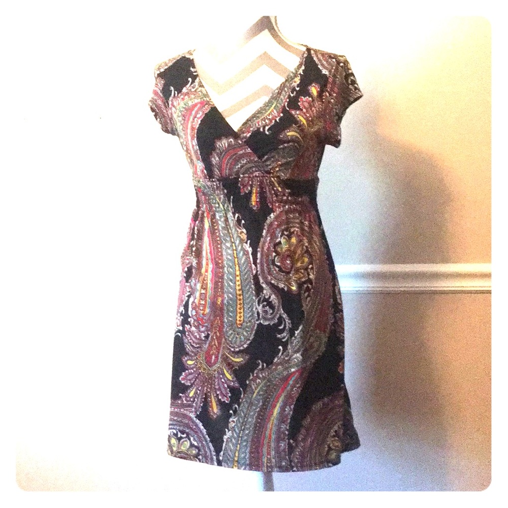 Like new!! Multi colored dress!